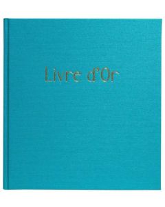 Livre d'or - 210 x 190 mm - 140 pages - Cyan EXACOMPTA Pop'N Co