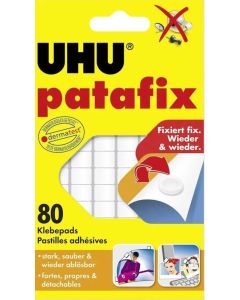 Photo UHU : Pastilles adhésives - Patafix blanc pate