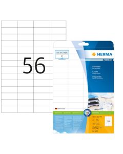 Étiquettes adhésives blanches - Multi-usages 5052 Herma 