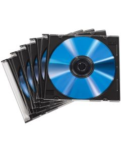 Lot de 50 boîtiers pour CD/DVD - Slim Case : HAMA Visuel