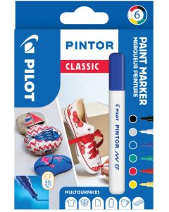 Marqueur peinture - Assortiment Classic PINTOR PILOT Lot de 6