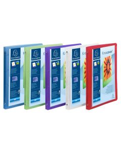 EXACOMPTA Classeur personnalisable 1 pochette - Assortiment 519699E