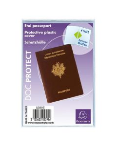 Exacompta 5399E Etuis pour passeport - 133 x 95 mm 