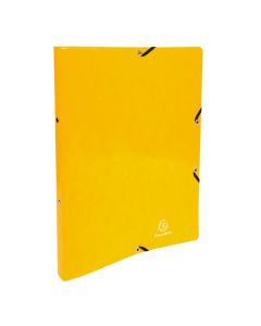 54899E Classeur Exacompta 2 Anneaux Jaune Carte lustrée Iderama