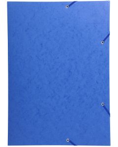 Chemise à élastiques A3 - Bleu : EXACOMPTA Visuel