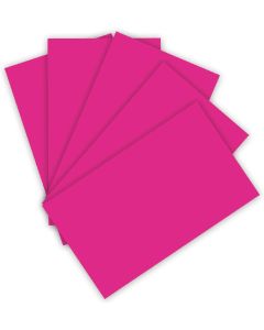Carton de Bricolage 500 x 700 mm - Rose vif - 300 g/m² : FOLIA Visuel