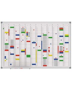 Photo Tableau pour planning annuel perpétuel - 900 x 600 mm MAUL