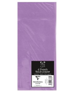 Papier de Soie - Blanc - 500 x 750 mm : CLAIREFONTAINE Lot de 480 Visuel