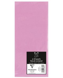 Papier de Soie - Blanc - 500 x 750 mm : CLAIREFONTAINE Lot de 480 Visuel
