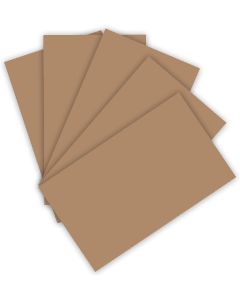 Feuilles de papier de couleur - 500 x 700 mm - Terre cuite FOLIA Lot de 10