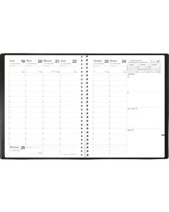 Agenda 2026 QUO VADIS Président S - 210 x 270 mm - Noir