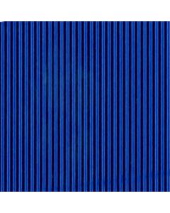 Feuille cartonnée ondulée - 500 x 700 mm - Bleu : FOLIA Visuel
