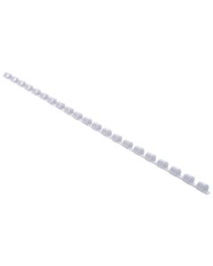 Lot de 25 baguettes de 21 anneaux - 6 mm - Blanc EXACOMPTA Image