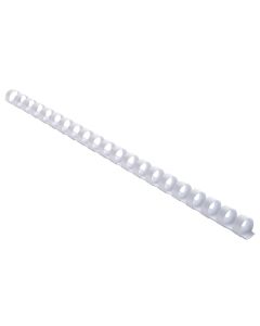 Lot de 25 baguettes de 21 anneaux - 12 mm - Blanc EXACOMPTA Image