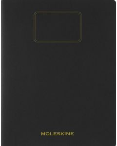 Carnet de Notes Ligné - 217 x 280 mm - Couverture Carton Noir Student MOLESKINE