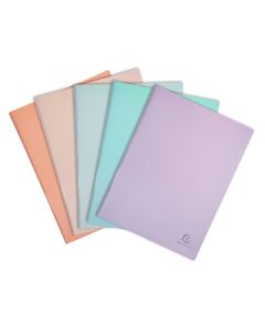 Protège-Documents Semi Rigide - 40 Vues - A4 - Assortiment : EXACOMPTA Aquarel assort