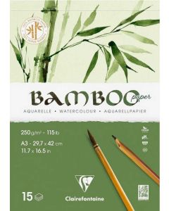 Bloc de papier aquarelle 12 feuilles - A2 - KANGARO