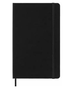 Carnet de Notes Ligné 21 x 13 cm L/A5 - Noir Classic MOLESKINE 