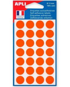 Pastilles 15 mm - Orange : AGIPA Lot de 168 image
