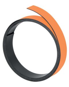 Bande magnétique - 10 mm x 1 m - Orange FRANKEN