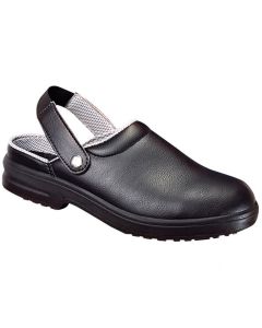 Chaussure de sécurité Clog Noir - Taille 38 : HYGOSTAR Visuel