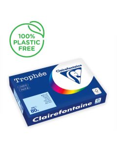 Ramette de papier Trophée de 500 feuilles A3 - Bleu Vif : CLAIREFONTAINE Image