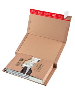 Carton d'Emballage enveloppant - 388 x 280 x 100 mm : COLOMPAC Image