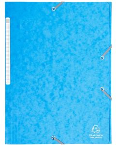 EXACOMPTA : Chemises à élastiques - Turquoise 17112H