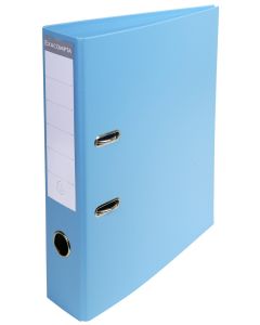 Classeur à levier en PVC - Dos de 70 mm - Bleu clair EXACOMPTA Image
