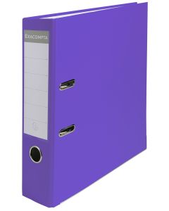 Classeur à levier en PP - Dos de 80 mm - Lilas EXACOMPTA Modèle