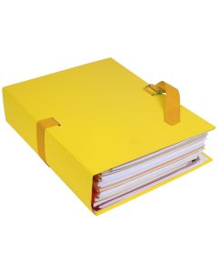 Chemise à sangle toilée - Jaune EXACOMPTA Image