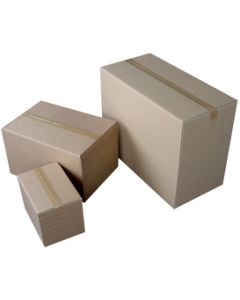 HAPPEL 286 : Lot de caisses américaines en carton ondulé - 340 x 250 x 345 mm
