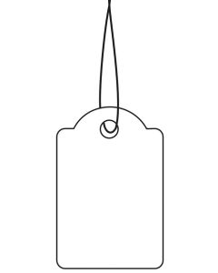 HERMA 6903 : Lot de 1000 étiquettes à trou et ficelle - 18 x 28 mm modele