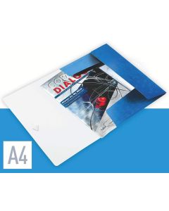 Photo Chemise à élastique A4 - 150 feuilles - Bleu LEITZ WOW