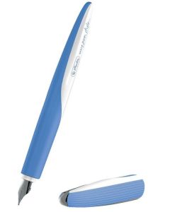 Photo Stylo plume My.Pen Style - Blanc/Bleu : HERLITZ Baltic Blue