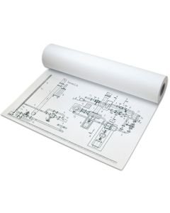 Rouleau pour Traceur 610 mm x 50 m - Papier 90 g : INAPA DigitalJet Visuel