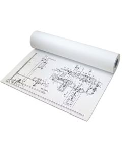 Rouleau pour Traceur 914 mm x 50 m - Papier 80 g : INAPA DigitalJet Modèle
