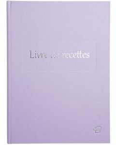 Livre de Recettes de Cuisine - Lilas 22 x 17 cm LE DAUPHIN