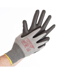 Gants de travail anti-coupure - Taille XXL - Gris/Noir : HYGOSTAR Cut Safe Visuel