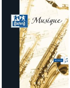 Photo OXFORD : Cahier de musique - 48 pages - 170 x 220 mm 100104965 