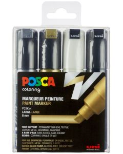 Marqueur peinture - Assortiment POSCA PC1MR Lot de 8