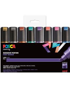 Marqueur peinture - Assortiment POSCA PC1MR Lot de 8
