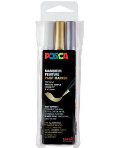 Marqueur peinture - Assortiment POSCA PCF-350 Lot de 3