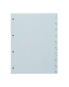 Photo Intercalaire numérique en plastique - 1 à 10 - A4 : PRO-OFFICE