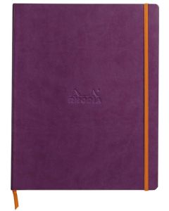 Photo RHODIA : Carnet ligné RHODIARAMA A4 Violet 117710C