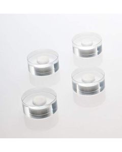 Photo Lot de 4 Aimants pour tableau magnétique en verre - 30 mm : MAGNETOPLAN 1680030