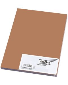 Caoutchouc mousse - Marron chevreuil - 290 x 400 mm : FOLIA Image