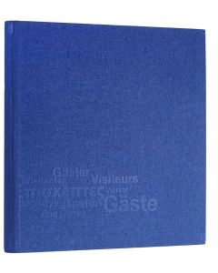 Photo PAGNA : Livre d'or Europe - Bleu - 245 x 245 mm 30903-07