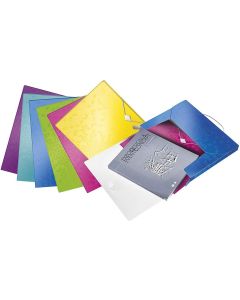 Photo Chemise à élastique A4 - 250 feuilles - Assortiment LEITZ WOW