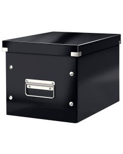 Photo Boite de rangement - 260 x 260 x 240 mm - Noir LEITZ Wow Image